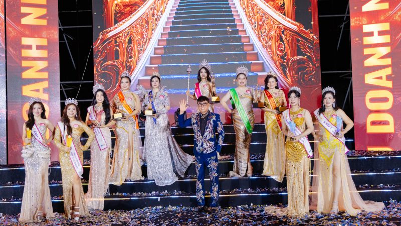 “Nàng tiên thu” – dấu ấn rực rỡ của NTK Tommy Nguyễn tại Chung kết Hoa hậu Doanh nhân Hương sắc Việt Nam 2025