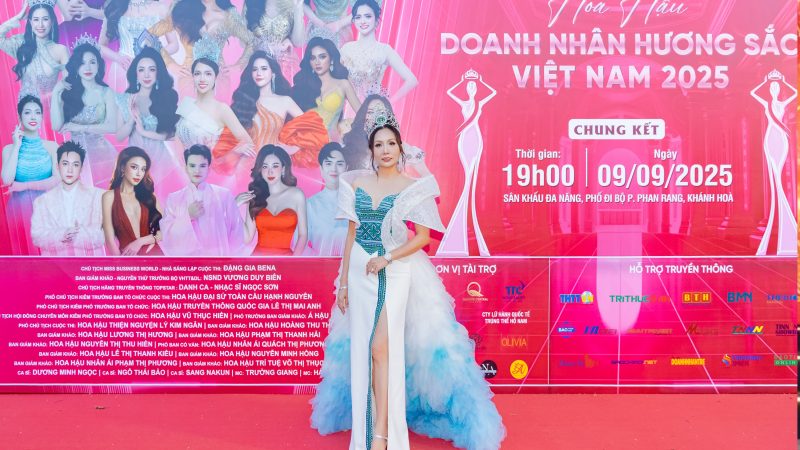 Sau đăng quang, Hoa hậu Doanh nhân Trái đất 2024 Vương Thị Hương khẳng định giá trị và vai trò nữ lãnh đạo Việt