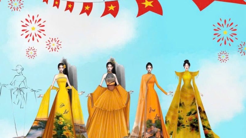 Hachisa tri ân nhân Đại lễ Quốc khánh 2/9: 34 bộ áo dài thổ cẩm gây quỹ đưa Cựu chiến binh về Thủ đô