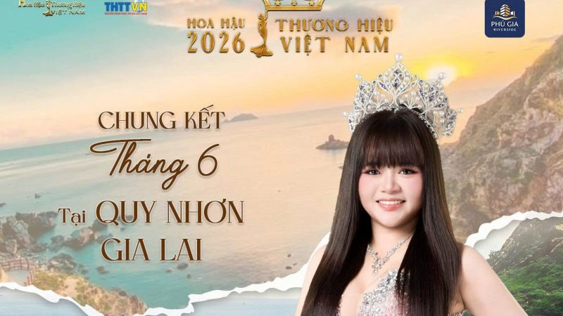 Hoa hậu Nhân ái Michelle Thủy Nguyễn đồng hành Hoa hậu Thương hiệu Việt Nam 2026 với vai trò Ban giám khảo