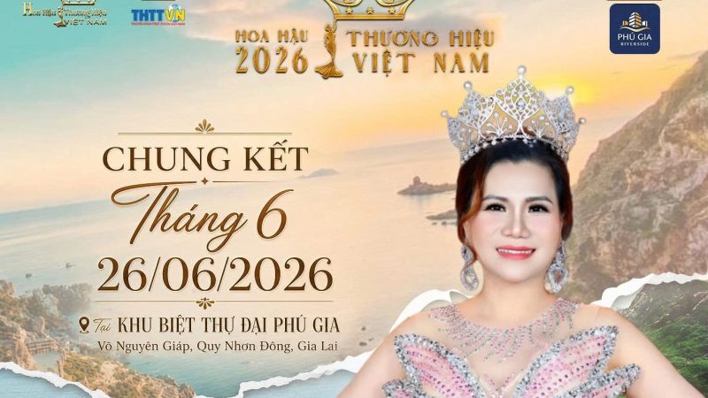 Hoa hậu Nhân ái Hồng Lan giữ cương vị Phó Ban Hội đồng Thẩm định tại Hoa hậu Thương hiệu Việt Nam 2026