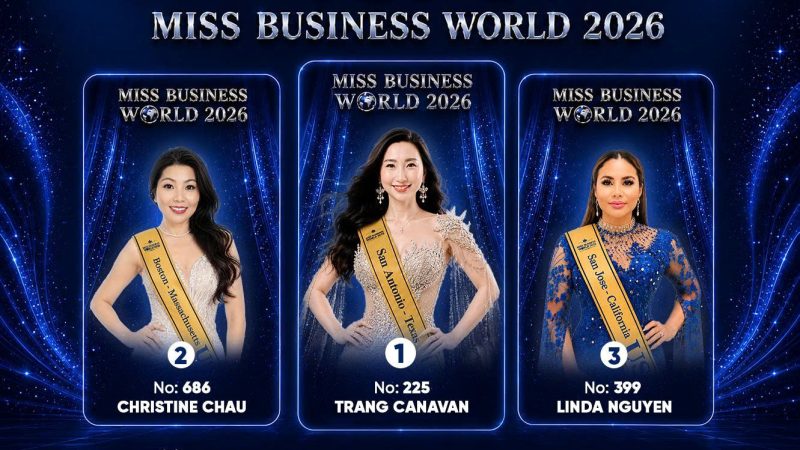 Miss Popular Vote 2026 nóng lên, Trang Canavan tạo cú bứt phá gần gấp đôi điểm số