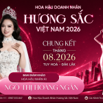 Khép lại nhiệm kỳ Hoa hậu Nhân ái, Ngô Thị Hoàng Ngân sẵn sàng cho vai trò mới tại Hoa hậu Doanh nhân Hương sắc Việt Nam 2026