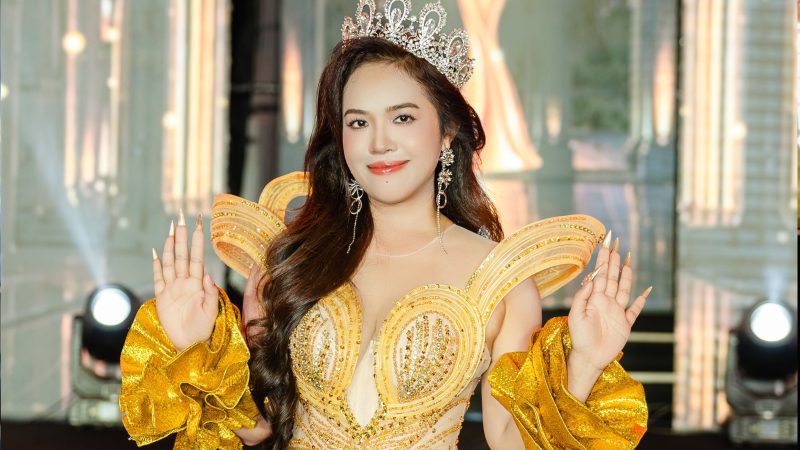 Nhan sắc Á hậu Kelly Trần thăng hạng trong đêm Chung kết Hoa hậu Doanh nhân Hương sắc Việt Nam 2026