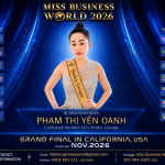 Từ cô bé Việt xa quê đến nữ doanh nhân thành công trên đất Mỹ, Phạm Thị Yến Oanh tự tin chinh phục Miss Business World 2026