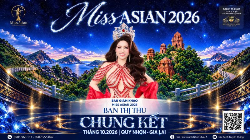 Đương kim Miss Asian 2025 Ban Thị Thu “cầm cân nảy mực” tại mùa giải mới sau 365 ngày đương nhiệm