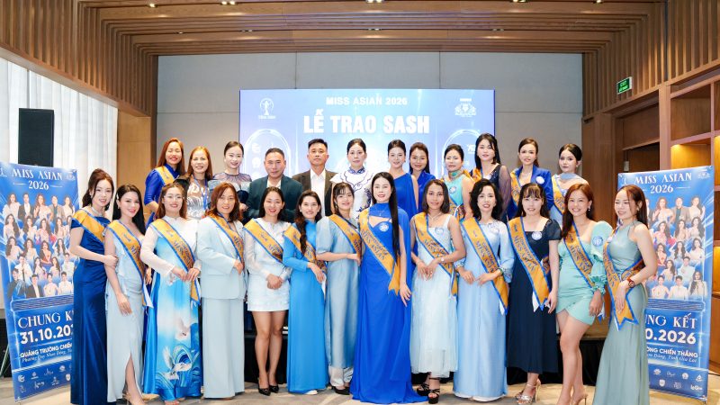 Miss Asian 2026 trao sash tại LUVIAF Quy Nhơn, khởi động hành trình mùa giải thứ 5